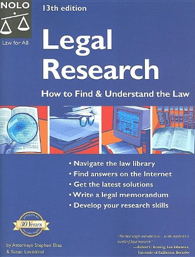 Legal Research Cover