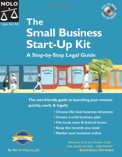The small business start-up kit Cover