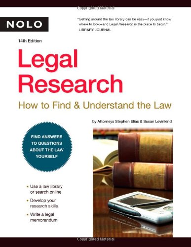 Legal Research Cover