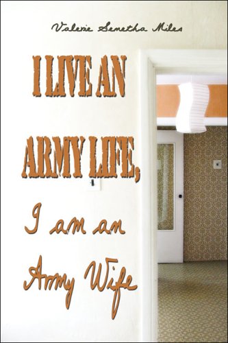 I Live an Army Life, I am an Army Wife Cover