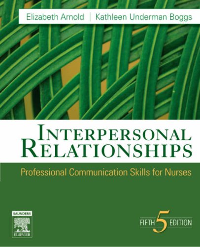 Interpersonal relationships Cover
