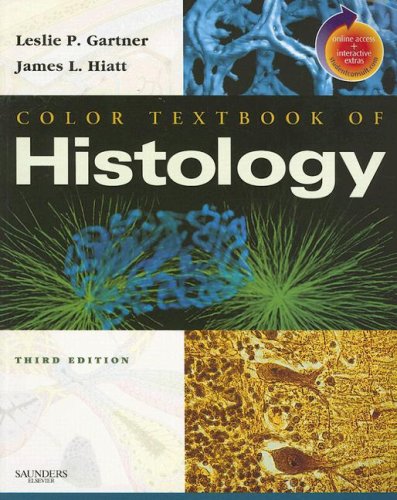 Color textbook of histology Cover