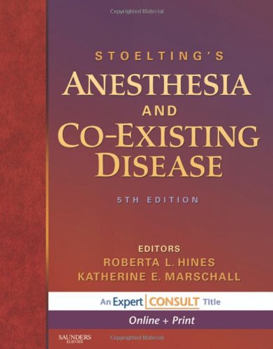 Stoelting's Anesthesia and Coexisting Disease Cover