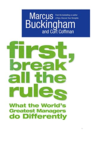 First, Break All The Rules Cover