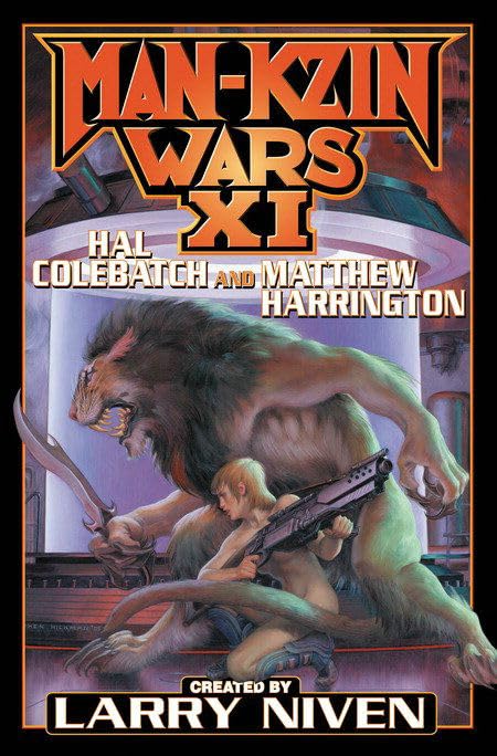 Man-Kzin wars XI Cover