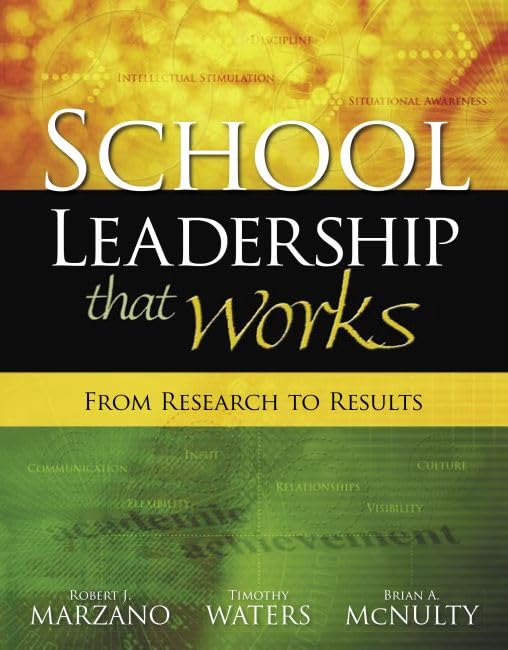 SCHOOL LEADERSHIP THAT WORKS Cover