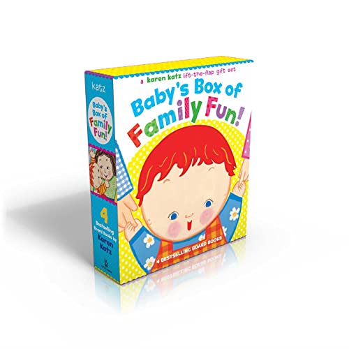 Baby's Box of Family Fun: A 4-Book Lift-the-Flap Gift Set Cover