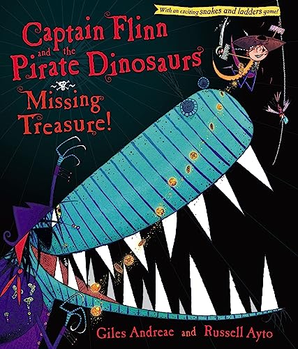 Captain Flinn and the pirate dinosaurs Cover