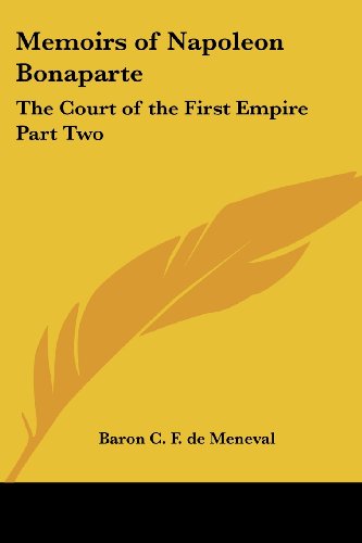Memoirs of Napoleon Bonaparte Cover