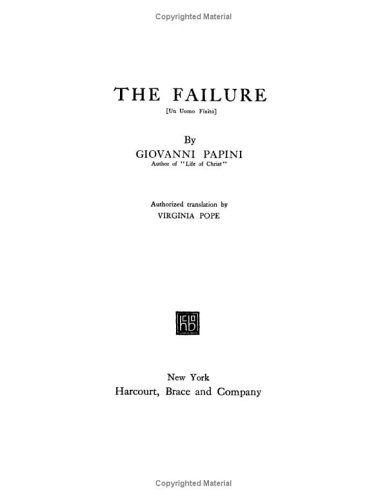 The Failure Cover