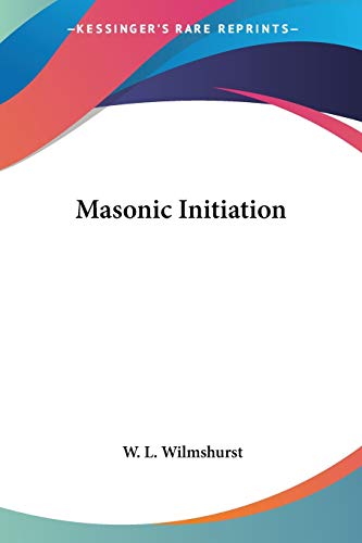 Masonic Initiation Cover