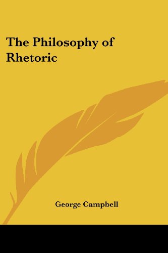 The Philosophy of Rhetoric Cover