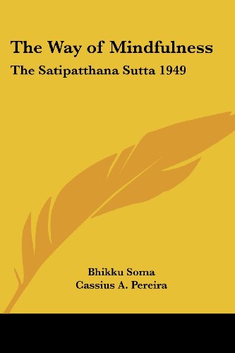 The Way of Mindfulness Cover