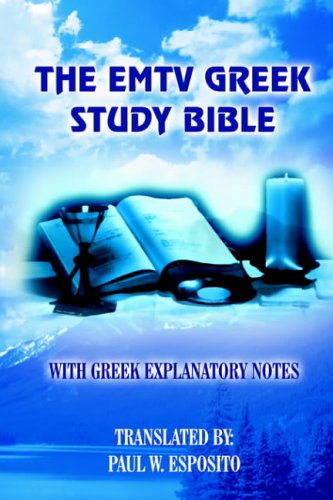 THE EMTV GREEK STUDY BIBLE Cover