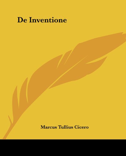 De Inventione Cover