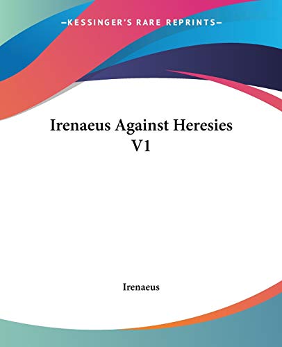 Irenaeus Against Heresies Cover