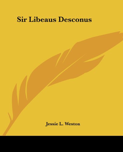 Sir Libeaus Desconus Cover