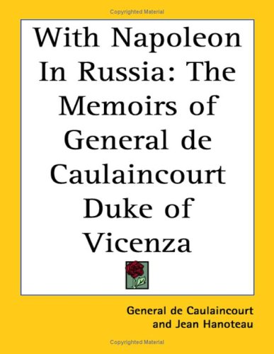With Napoleon in Russia Cover