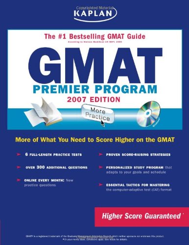 Kaplan GMAT, 2007 Edition Cover