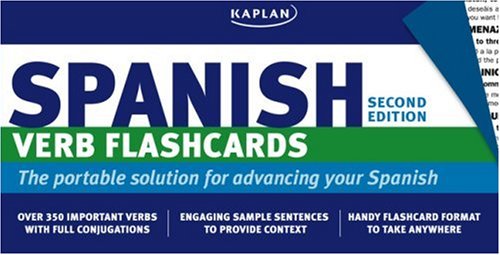 Kaplan Spanish Verb Flashcards Cover