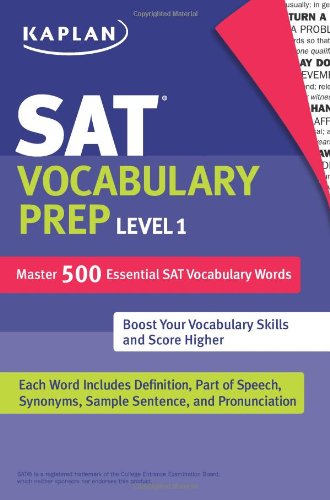 SAT Vocabulary Prep Level 1 Cover