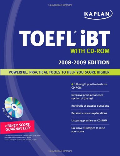 TOEFL iBT with CD-ROM. Cover