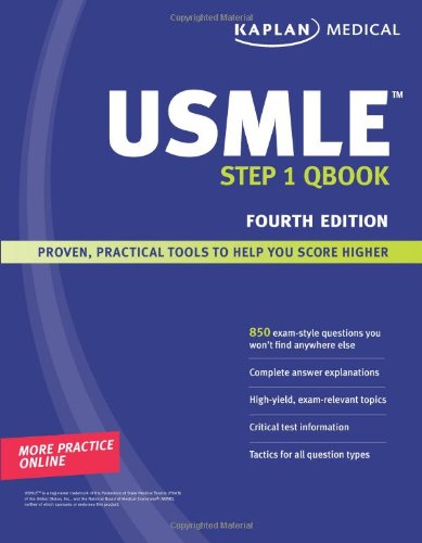 Kaplan USMLE Step 1 QBook Cover