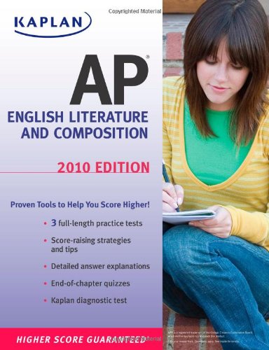 Kaplan AP English Literature and Composition 2010 Cover