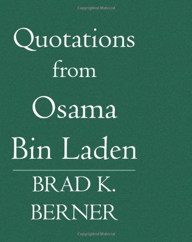 Quotations from Osama Bin Laden Cover