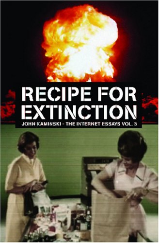 Recipe for extinction Cover