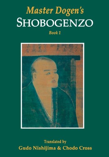 Master Dogen's Shobogenzo, Book 1 Cover