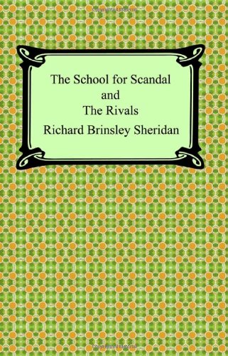 The School for Scandal And the Rivals Cover