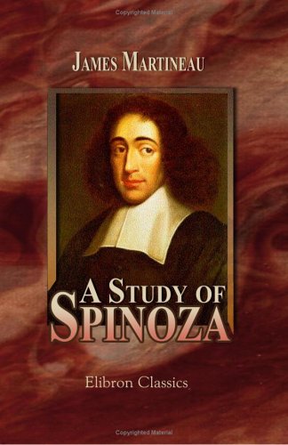 A Study of Spinoza Cover