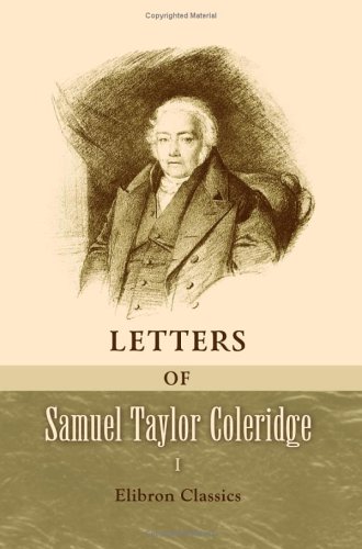 Letters of Samuel Taylor Coleridge Cover