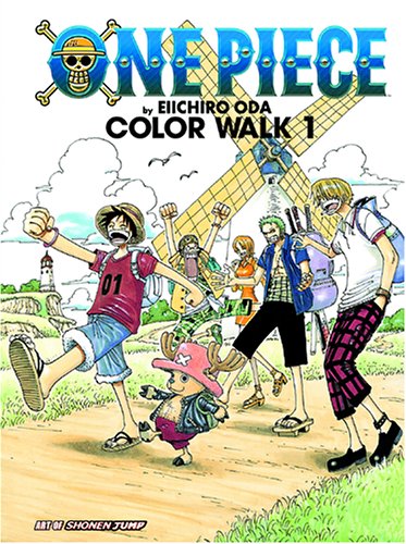One Piece Color Walk Art Book 1 Cover