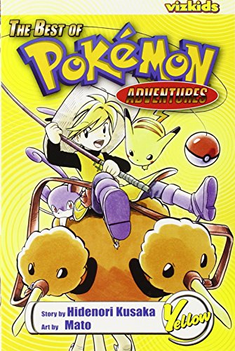 The Best of Pokemon Adventures Yellow Cover