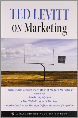 Ted Levitt on marketing. Cover