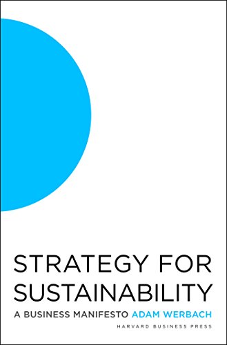 Strategy for sustainability Cover
