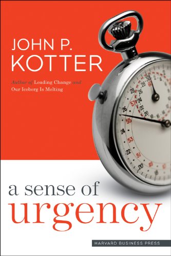 A sense of urgency Cover