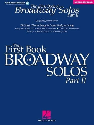 The First Book Of Broadway Solos Part II - Mezzo-Soprano Cover