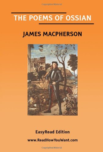 THE POEMS OF OSSIAN [EasyRead Edition] Cover