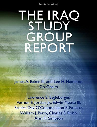 The Iraq Study Group Report (Large Print Edition) Cover