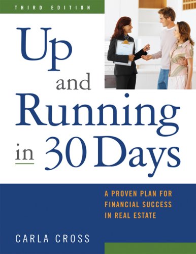 Up and Running in 30 Days Cover