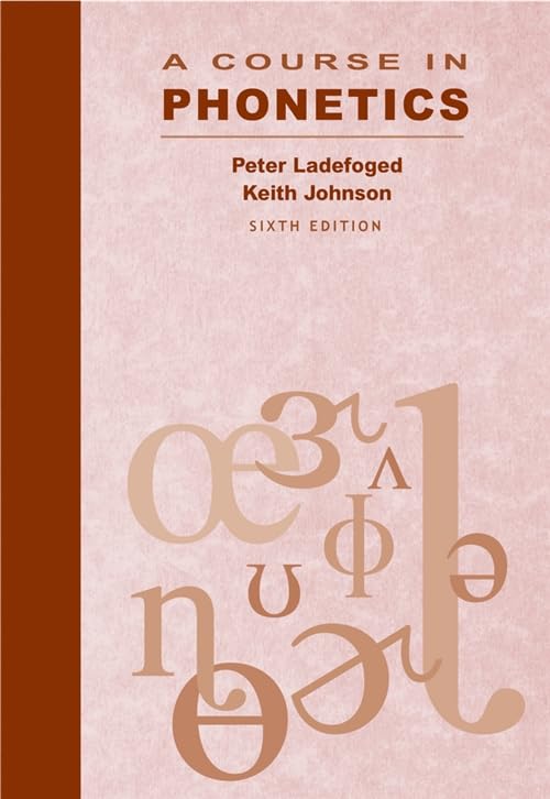 A course in phonetics Cover