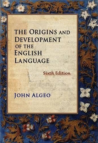 The origins and development of the English language Cover