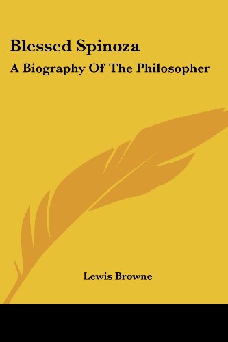 Blessed Spinoza Cover