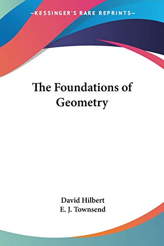 The Foundations Of Geometry Cover