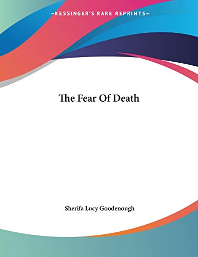The Fear Of Death Cover
