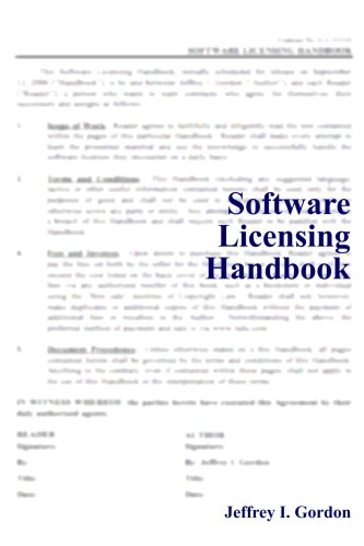 Software Licensing Handbook Cover