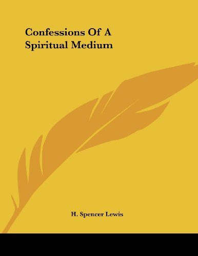 Confessions Of A Spiritual Medium Cover